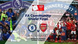 COMMUNITY SHIELD 2017 – L’Arsenal si impone ai calci di rigore. Il tabellino della gara
