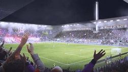 Fiorentina, ecco come sarà il nuovo stadio ‘Franchi’ | VIDEO