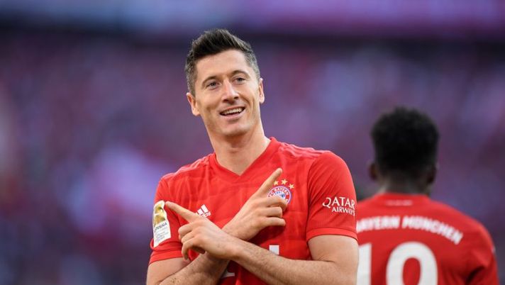 Con la doppietta di oggi Robert Lewandowski ha raggiunto quota 36 punti. Con la doppietta di oggi Robert Lewandowski ha raggiunto quota 36 punti.