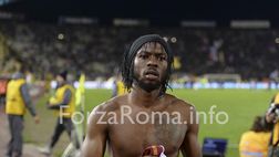 Manchester City-Roma: Gervinho, Keita e Yaya Tourè ballano negli spogliatoi a fine partita