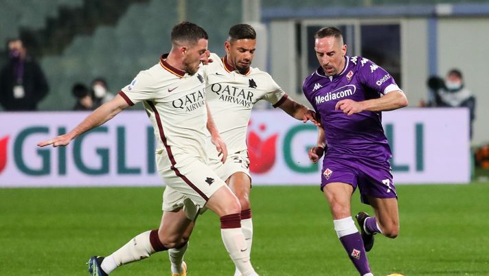 GERMOGLI PH: 3 MARZO 2021 FIRENZE STADIO ARTEMIO FRANCHI SERIE A FIORENTINA VS ROMA NELLA FOTO RIBERY 