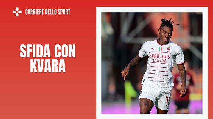 Napoli Milan sfida tra Kvaratskhelia e Leao