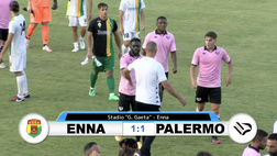 VIDEO Highlights Enna-Palermo 1-1, l’amichevole con i gol