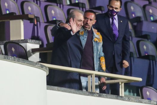 GERMOGLI PH: 11 APRILE 2021 FIRENZE STADIO ARTEMIO FRANCHI SERIE A FIORENTINA VS ATALANTA NELLA FOTO ROCCO COMMISSO E RIBERY GERMOGLI PH: 11 APRILE 2021 FIRENZE STADIO ARTEMIO FRANCHI SERIE A FIORENTINA VS ATALANTA NELLA FOTO ROCCO COMMISSO E RIBERY