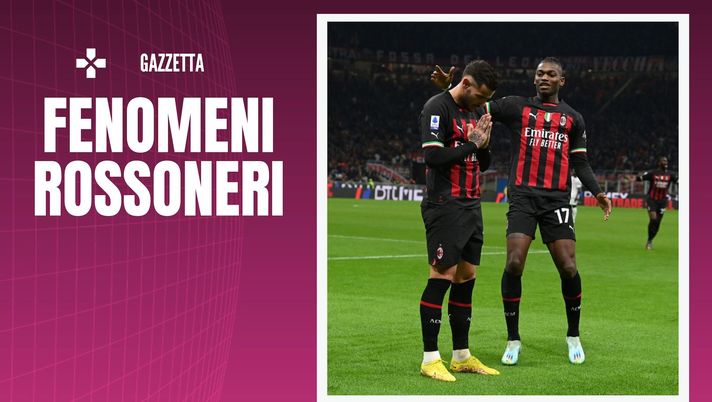 Theo Hernández Rafael Leao AC Milan