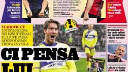 Prima Pagina, La Gazzetta dello Sport: “Ci pensa Vlahovic. Inter-Milan…”