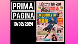 Prima pagina Gazzetta dello Sport: Milan, grande passo per lo stadio