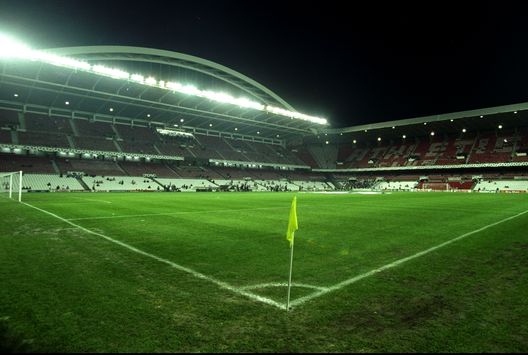 21 Oct 1998: The San Mames Stadium before the UEFA Champions League match between Athletic Bilbao and Juventus in Bilbao, Portugal. The game ended in a goalless draw 0-0. Mandatory Credit: Mike Hewitt /Allsport 21 Oct 1998: The San Mames Stadium before the UEFA Champions League match between Athletic Bilbao and Juventus in Bilbao, Portugal. The game ended in a goalless draw 0-0. Mandatory Credit: Mike Hewitt /Allsport