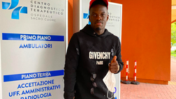 Vieira, via alle visite mediche