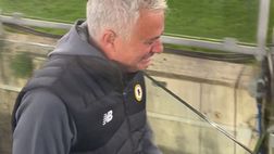Roma in finale di Conference League e Mourinho non trattiene le lacrime (VIDEO)