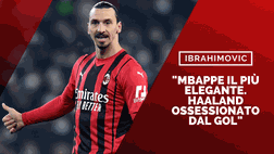 Ibrahimovic: “Mbappé ricorda Ronaldo il Fenomeno. Haaland è fortissimo”