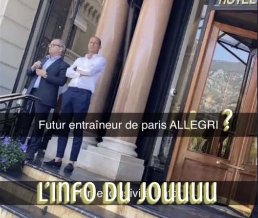 Massimiliano Allegri Luis Campos Massimiliano Allegri Luis Campos