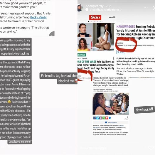 Lady Vardy, è guerra con un’altra wag (lady Walker): “Stanca di essere gentile, vaffan***o!”- immagine 3