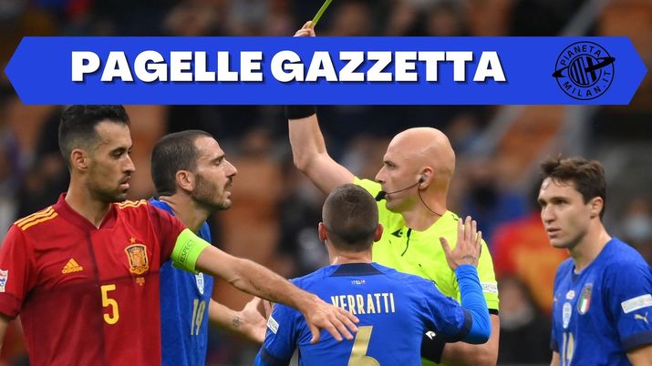 Pagelle Italia-Spagna 1-2 Nations League Bonucci