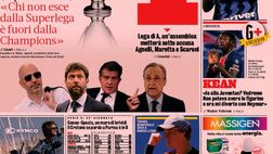 Prima Pagina, La Gazzetta dello Sport: “Ultimatum per quattro, l’avviso di Ceferin! Inter, torna Zhang”