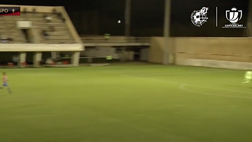 VIDEO Copa del Rey, il ‘golazo’ di Jesus Garciá: la rete da centrocampo è spettacolare!