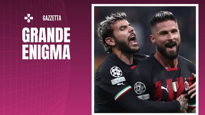 Theo Hernández Giroud AC Milan