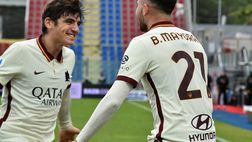 Crotone-Roma 1-3 LE PAGELLE: Borja miseria che Mayoral. Villar Pitagorico