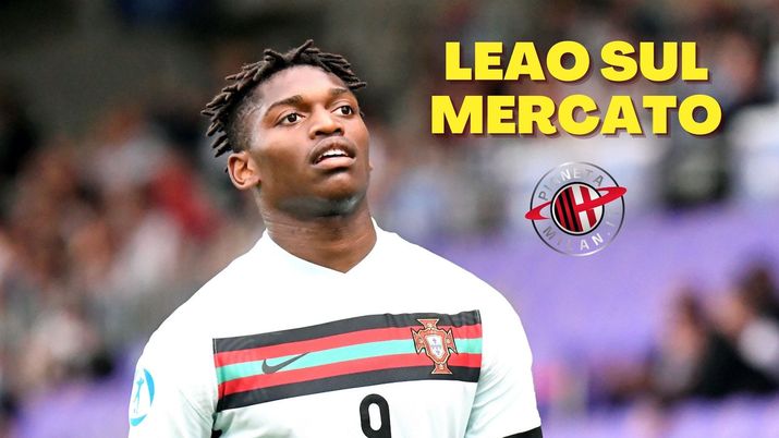 Rafael Leao (attaccante AC Milan) può partire in questa sessione estiva di calciomercato | AC Milan News (Getty Images) 