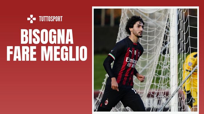 Yacine Adli AC Milan amichevole Milan-Lumezzane 3-2