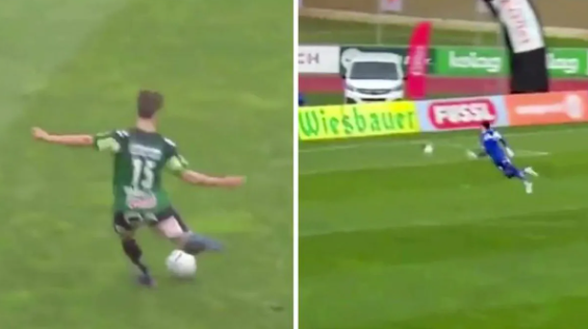 Austria, super gol…ma porta sbagliata: il retropassaggio da 60 metri di Gragger del Ried è già virale- immagine 2