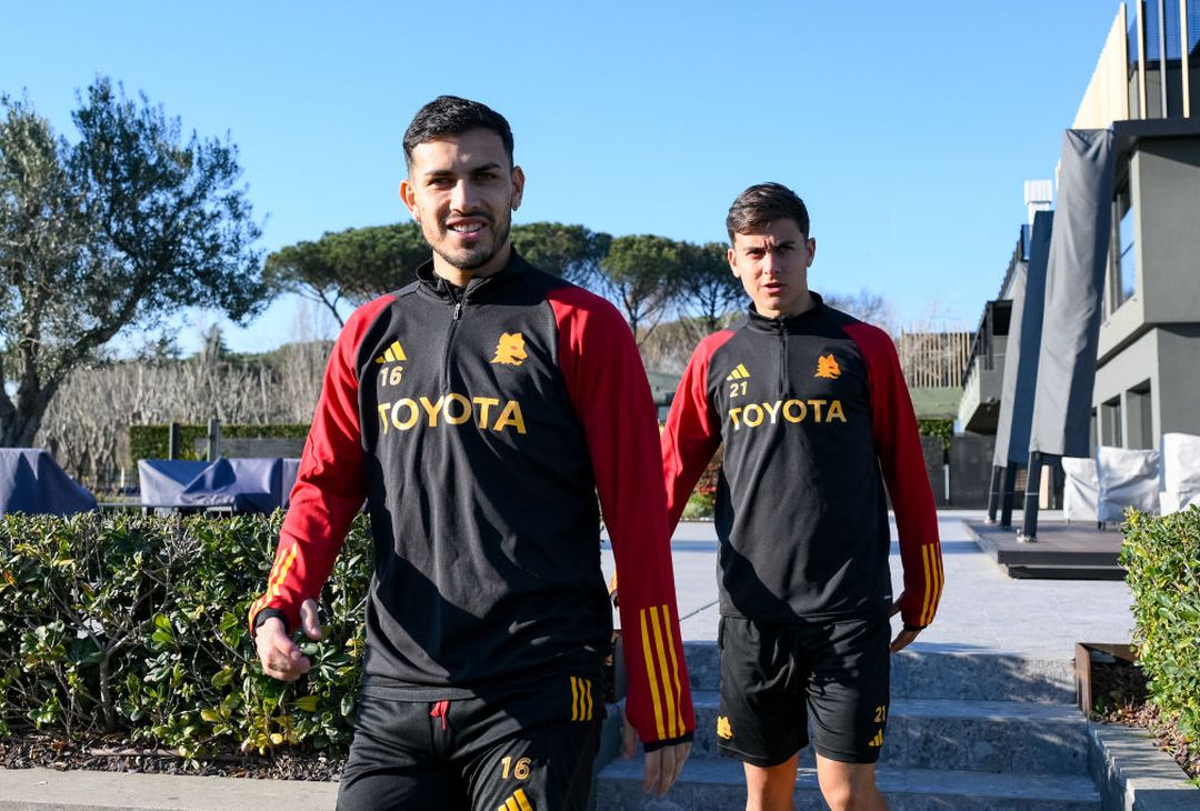 Trigoria, vigilia di Frosinone-Roma: la ‘festa’ dei compagni a Celik – FOTO GALLERY - immagine 22