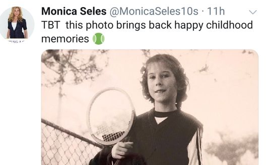 Monica Seles a tutto il mondo: "Io ero così" 