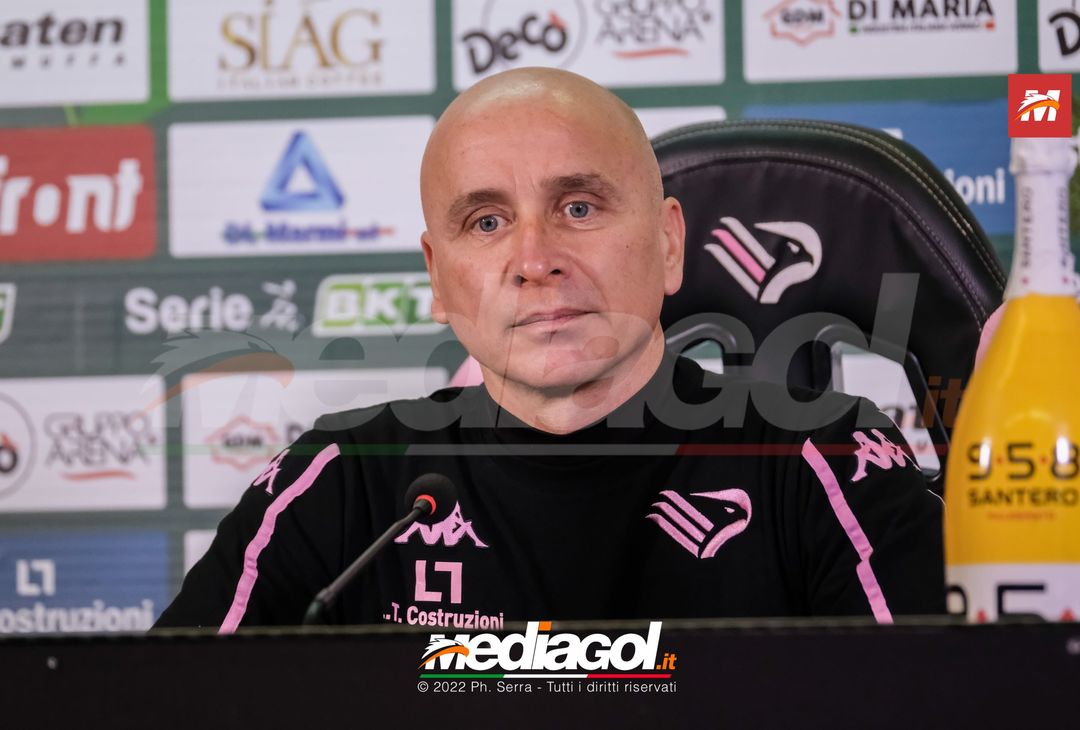 FOTO PALERMO, verso il Brescia: Mister Corini in conferenza stampa (Gallery) - immagine 6