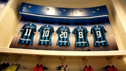 Inter-Empoli, lo spogliatoio nerazzurro è pronto: guarda le nuove maglie – VIDEO