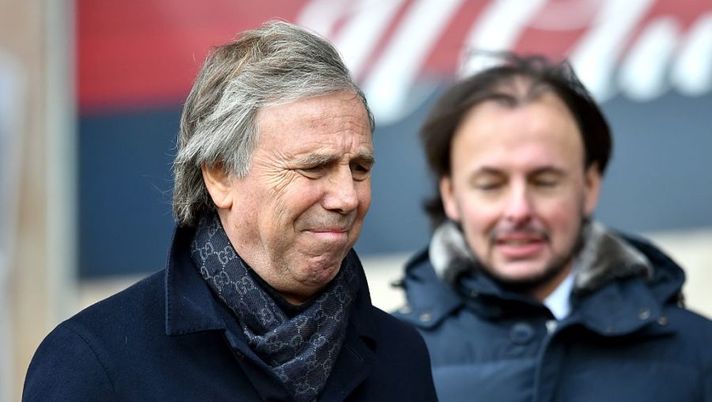 GENOA, ITALY - JANUARY 22: Enrico Preziosi chairman of Genoa is seen before the Serie A match between Genoa CFC and FC Crotone at Stadio Luigi Ferraris on January 22, 2017 in Genoa, Italy. (Photo by Paolo Rattini/Getty Images) Piatek ai saluti, Preziosi annuncia: “Già scelto chi giocherà al suo posto, grazie Juve” - immagine 1