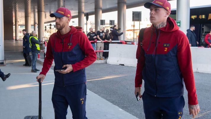 Roma atterrata a San Sebastian: presenti Pellegrini e Belotti - immagine 1