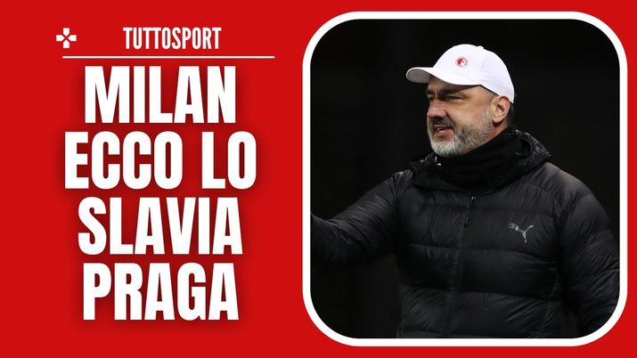 Jindrich Trpisovsky Milan-Slavia Praga Europa League 2023-24