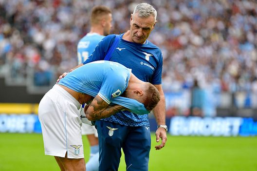 (Photo by Marco Rosi - SS Lazio/Getty Images) IMMOBILE CI PROVA