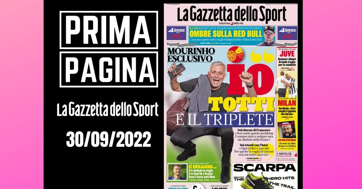 Gazzetta Dello Sport 8 Octobre 2002 Totti milan juventus luna Rossa