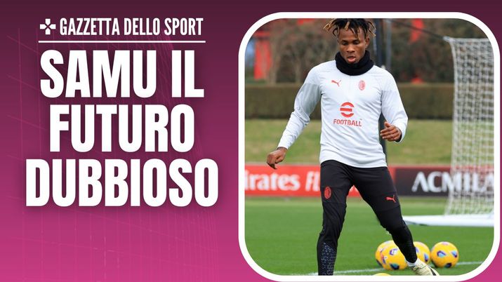 Samuel Chukwueze AC Milan allenamento Milanello