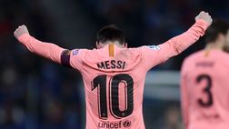 Messi da leggenda, il Barça: “Ammirate il più grande di tutti”. Sms a Tottenham e… Inter