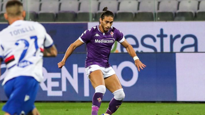 GERMOGLI PH: 2 OTTOBRE 2020 FIRENZE STADIO ARTEMIO FRANCHI SERIE A FIORENTINA VS SAMPDORIA NELLA FOTO CACERES 