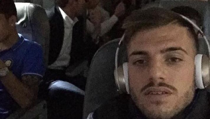Foto, Santon: “Arrivati a Palermo. Andiamo, Inter!” 
