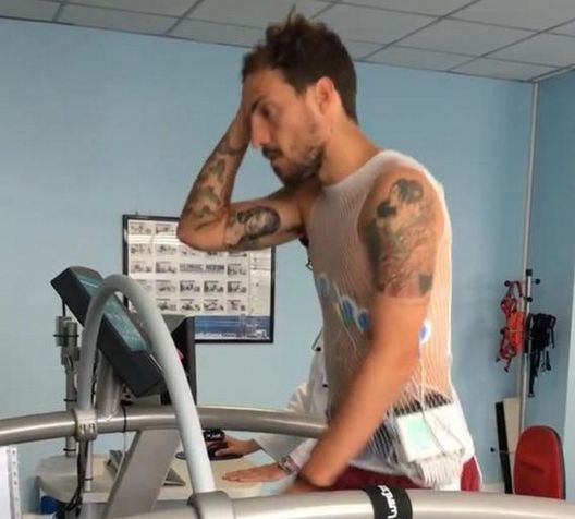 Le visite mediche di Verdi (foto Instagram Torino FC) 