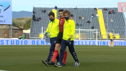 VIDEO Empoli-Cagliari 1-1, si infortuna… l’arbitro: stiramento e sostituzione