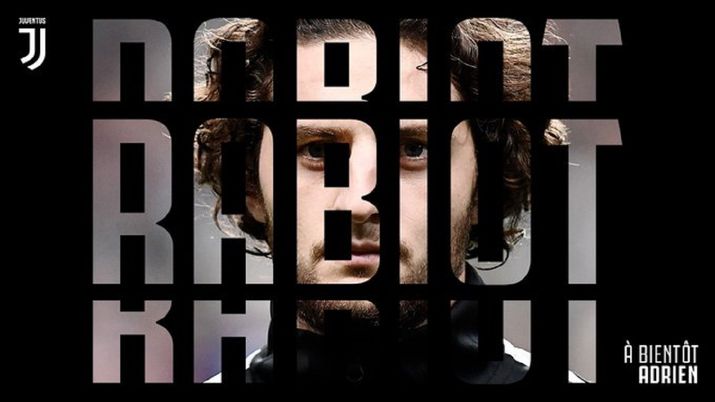Adrien Rabiot, prossimo centrocampista della Juventus, foto Juventus.com 