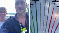 VIDEO / Gp di Monza, in pista c’è Totti con il figlio. Poi l’incontro con una leggenda