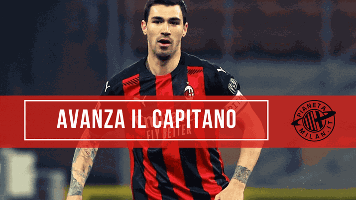 Alessio Romagnoli, capitano del Milan, può giocate titolare contro la Lazio (Getty Images) 