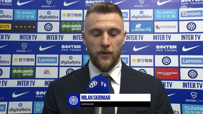 Skriniar: “Rischio di rilassarsi c’è sempre, ma siamo i campioni e vogliamo vincere” Skriniar: “Rischio di rilassarsi c’è sempre, ma siamo i campioni e vogliamo vincere” - immagine 1
