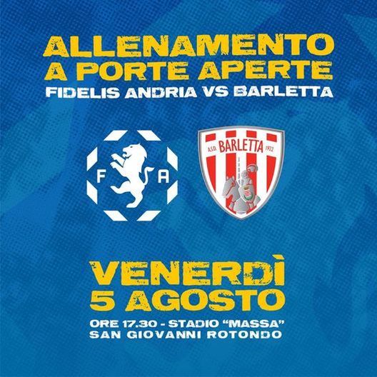 I love u: Fidelis Andria, dialetto e derby con il Barletta…- immagine 2