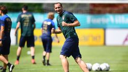 Chiellini: “Possiamo fare bene all’Europeo, vogliamo arrivare a Wembley. Non mi aspettavo il risultato del Napoli”