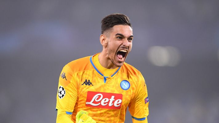 Alex Meret, portiere del Napoli (credits: GETTY Images) 