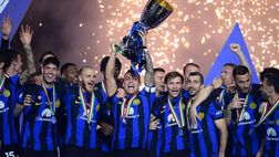 VIDEO / Inter, la premiazione della Supercoppa italiana 2023-24