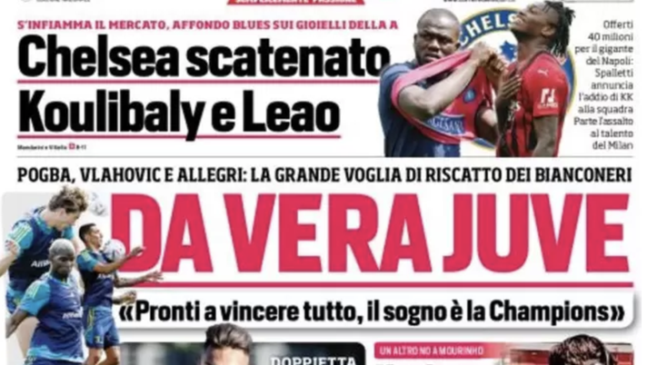 IL NAPOLI SUI MEDIA – Le prime pagine dei giornali di oggi 13 luglio 2022 IL NAPOLI SUI MEDIA – Le prime pagine dei giornali di oggi 13 luglio 2022 - immagine 1
