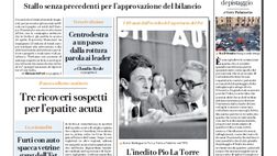 Prima Pagina, La Repubblica-Palermo: “Forestali pagati coi fondi Ue”
